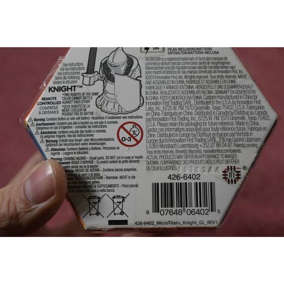 HEXBUG Micro Titans, RC Brawler Bots, The Knight - Picture 5 of 5